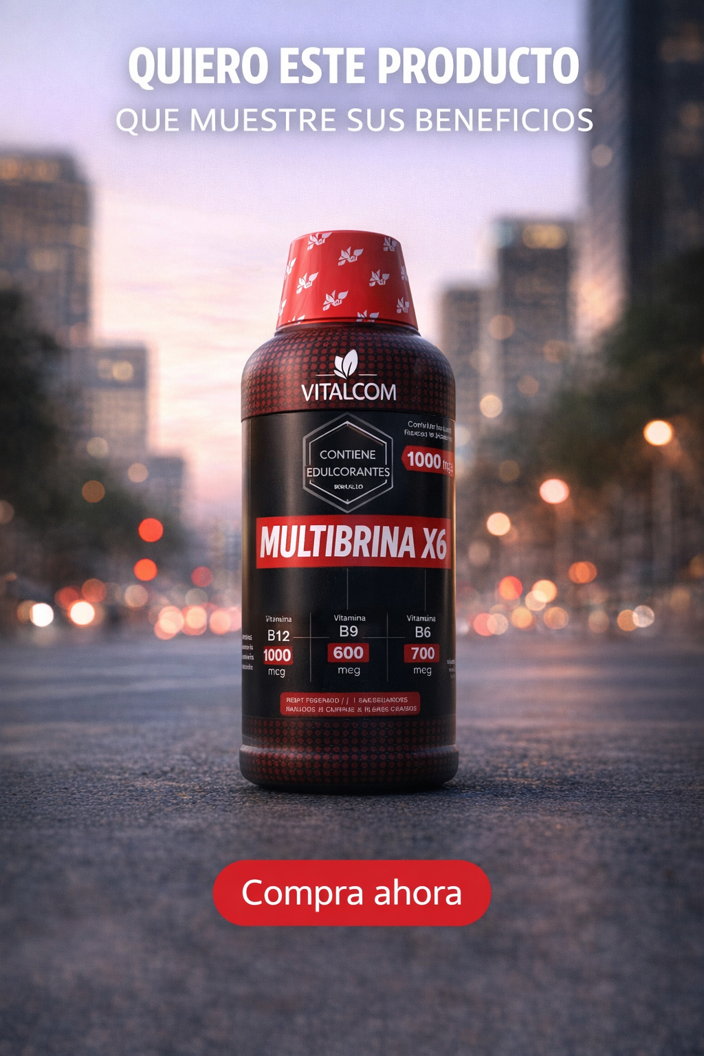 MULTIBRINA X6 — Multivitamínico cerebral