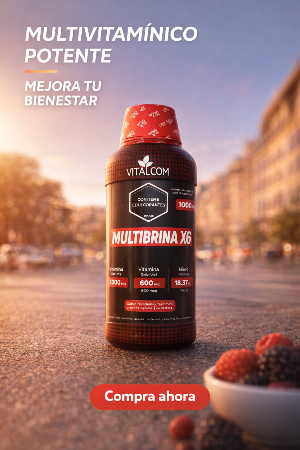 Pack 2 botella(s) MULTIBRINA X6