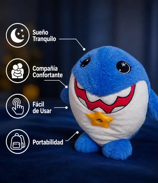 Peluche Tiburon Proyector Nocturno Ninos
